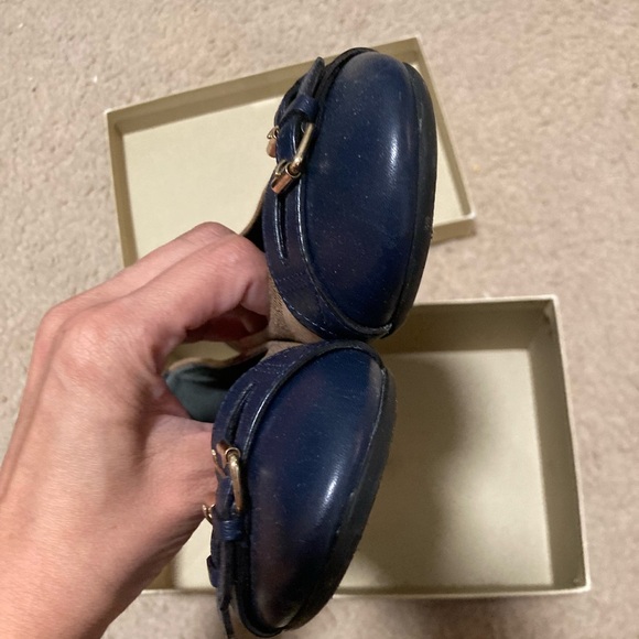 Burberry child Navy Ballet Flats - Picture 6 of 8